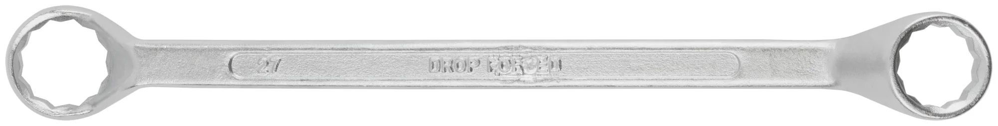 Ключ накидной ''Хард'', хромированное покрытие 24х27 мм