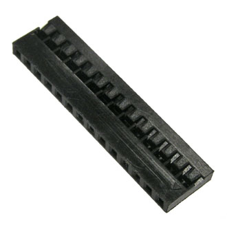 BLS2-14 PITCH 2.00 MM+TERMINAL - Разъем однорядный (розетка) на кабель