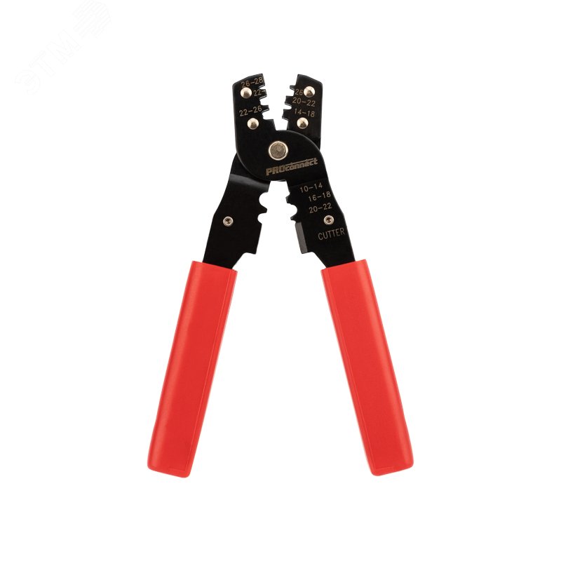 Кримпер PROconnect HT-202B для обжима автоклемм 0.10-6.0 кв мм 12-3032-4