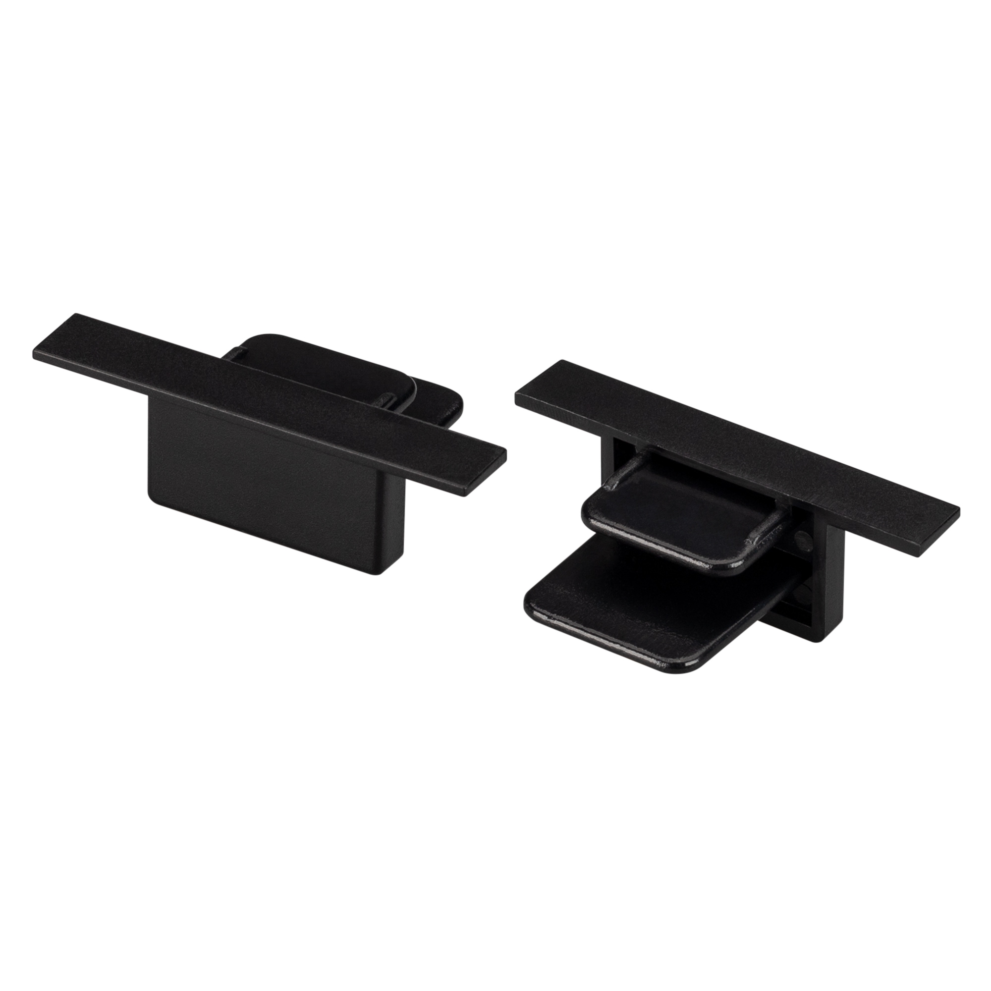 Заглушка LGD-2TR-CAP-F-BK (C) 038684 - Черная пластиковая заглушка для шины 2TRA (на 2 провода). В комплекте 1 шт. 60х35х20мм. При использовании с треками и аксессуарами другой серии возможно отличие по цвету.