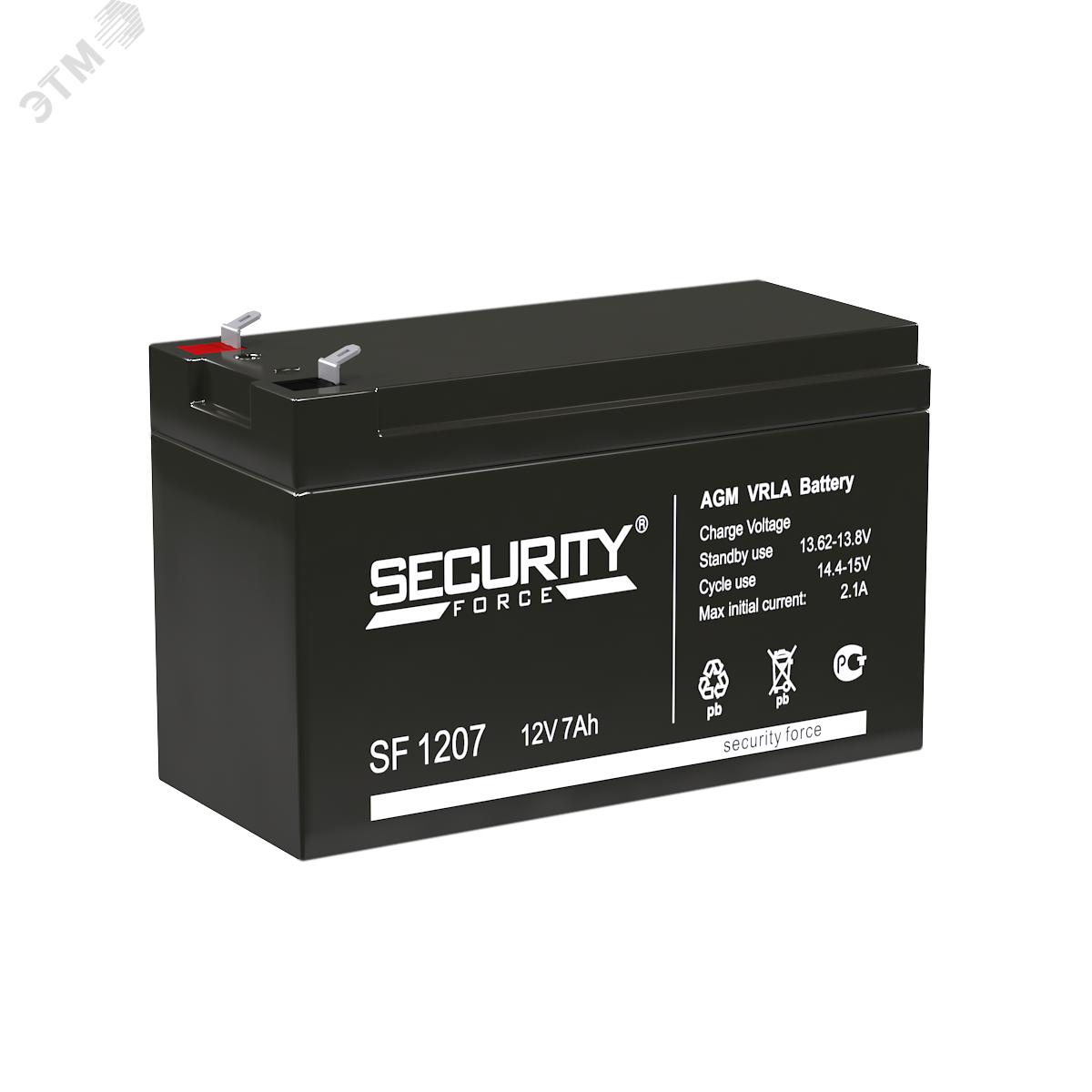 Аккумулятор SF 12В 7Ач 4614030010005