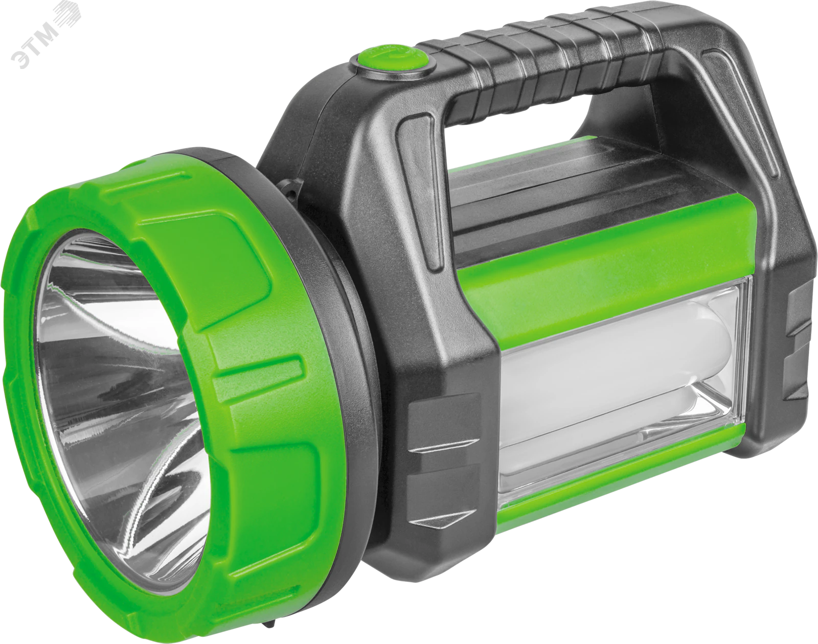 Фонарь светодиодный NPT-SP18-ACCU 5Вт+20LED 250лм 450м аккумуляторный прожектор+кемпинг пластик 2Ач 21418