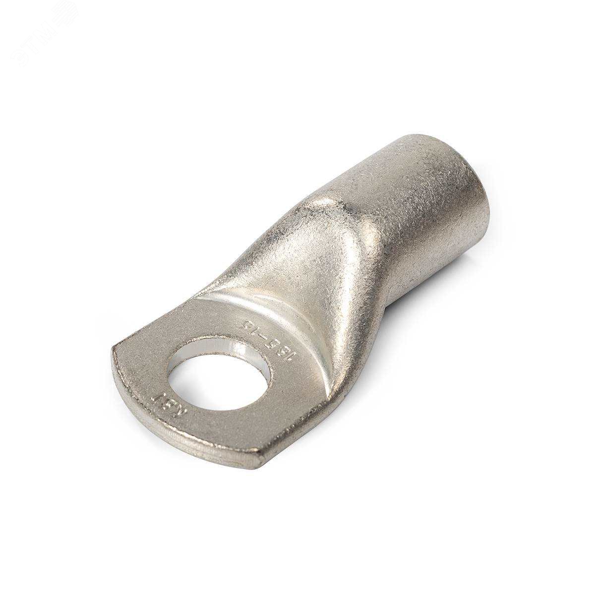 ТМЛ-Р 6-6 - Наконечник кабельный медный луженый с обратным радиусом контактной площадки кольцевой М6 под опрессовку проводов сечением 6 мм2