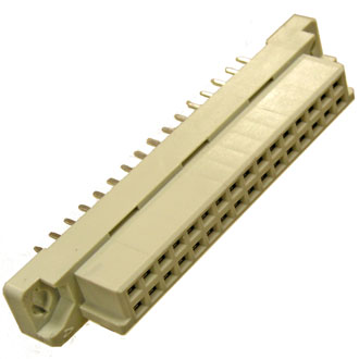 DIN41612 2*16 32 РОЗЕТКА - Разъем DIN DIN41612 2*16 32 розетка, 32 контакта