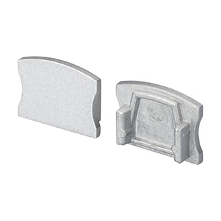 Заглушка для ALU-WIDE-H15 глухая 025263 - Заглушка для SlimLine Wide 15mm, глухая. Материал - алюминий.  Цена указана за 1шт.