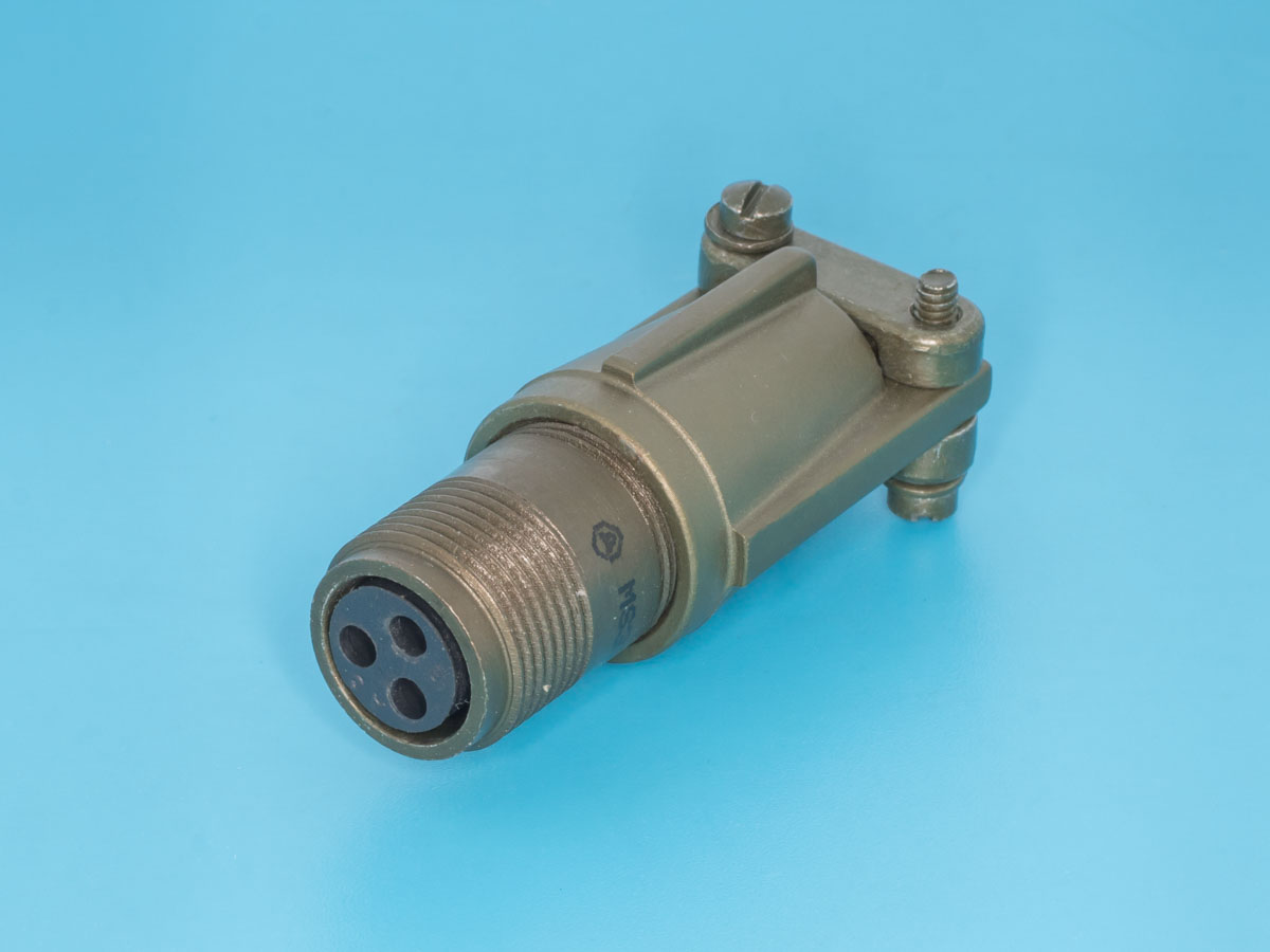 MS3101E-10SL-3S - Разъём серии MS  3 контакта, гнездо на кабель, наружная резьба