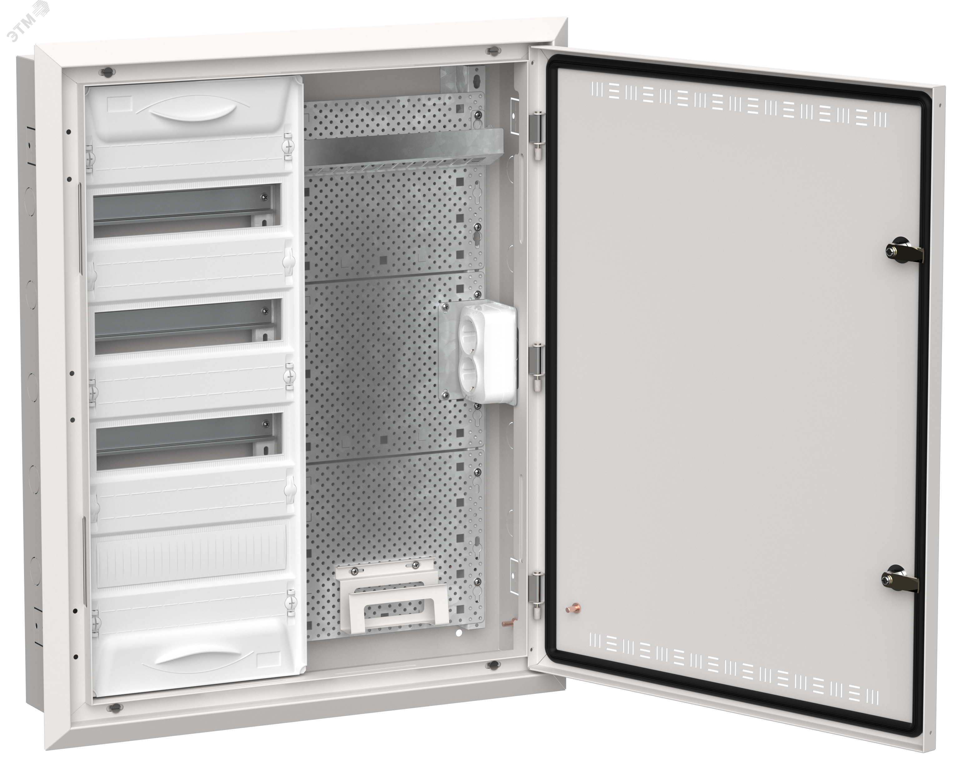 TITAN 5 Корпус комбинированный ЩРв-48 (2х48) белый IEK TI5-51-V-2X048-30