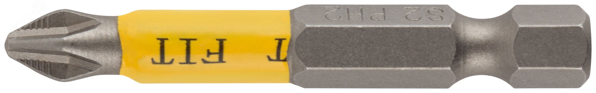 Биты кованые сталь S2 односторонние 50 мм PH2 Профи 2 шт блистер 57505