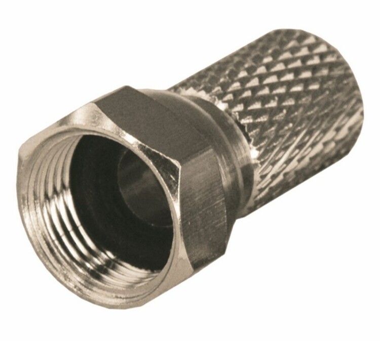 F-разъем для SAT, (с резиновым уплотнителем) 05-4005