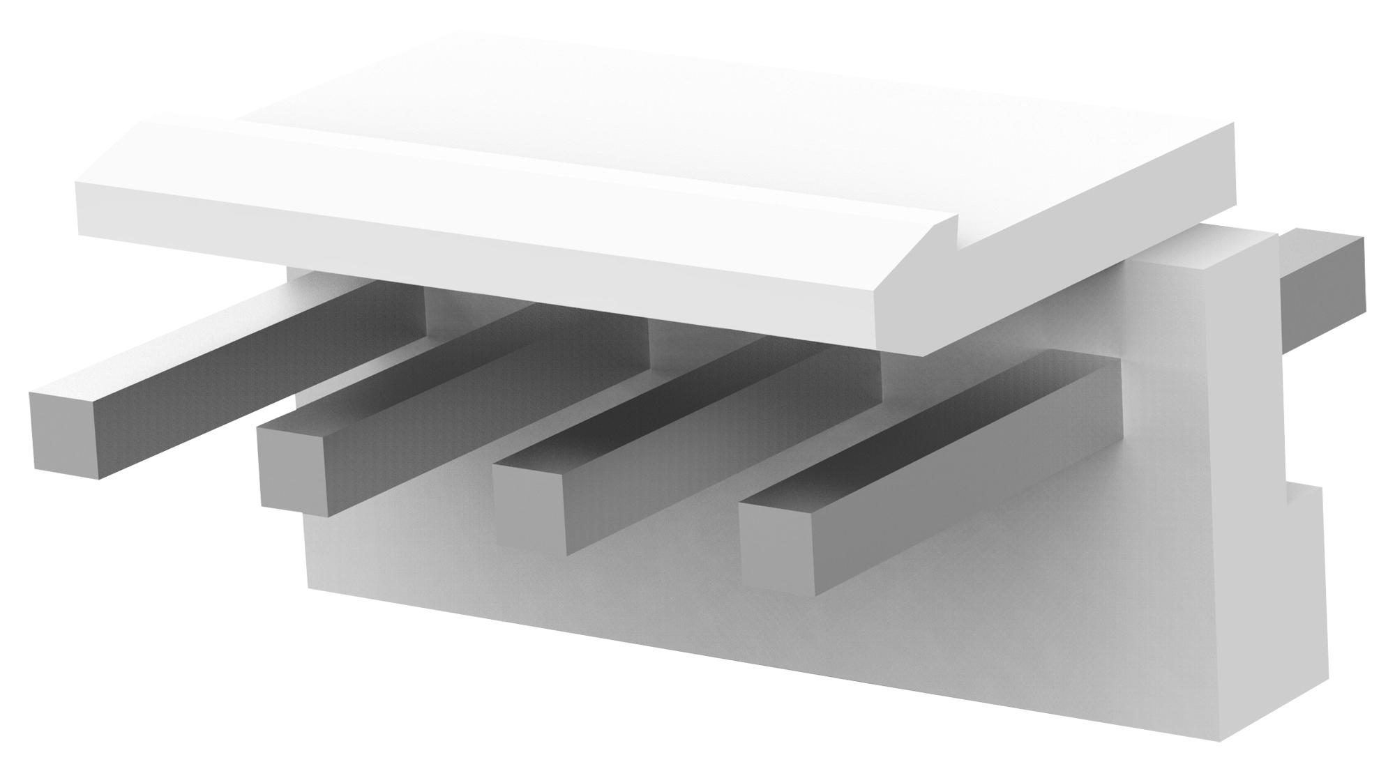 1-1123723-4 - Разъем 4 конт. шаг 3.96мм