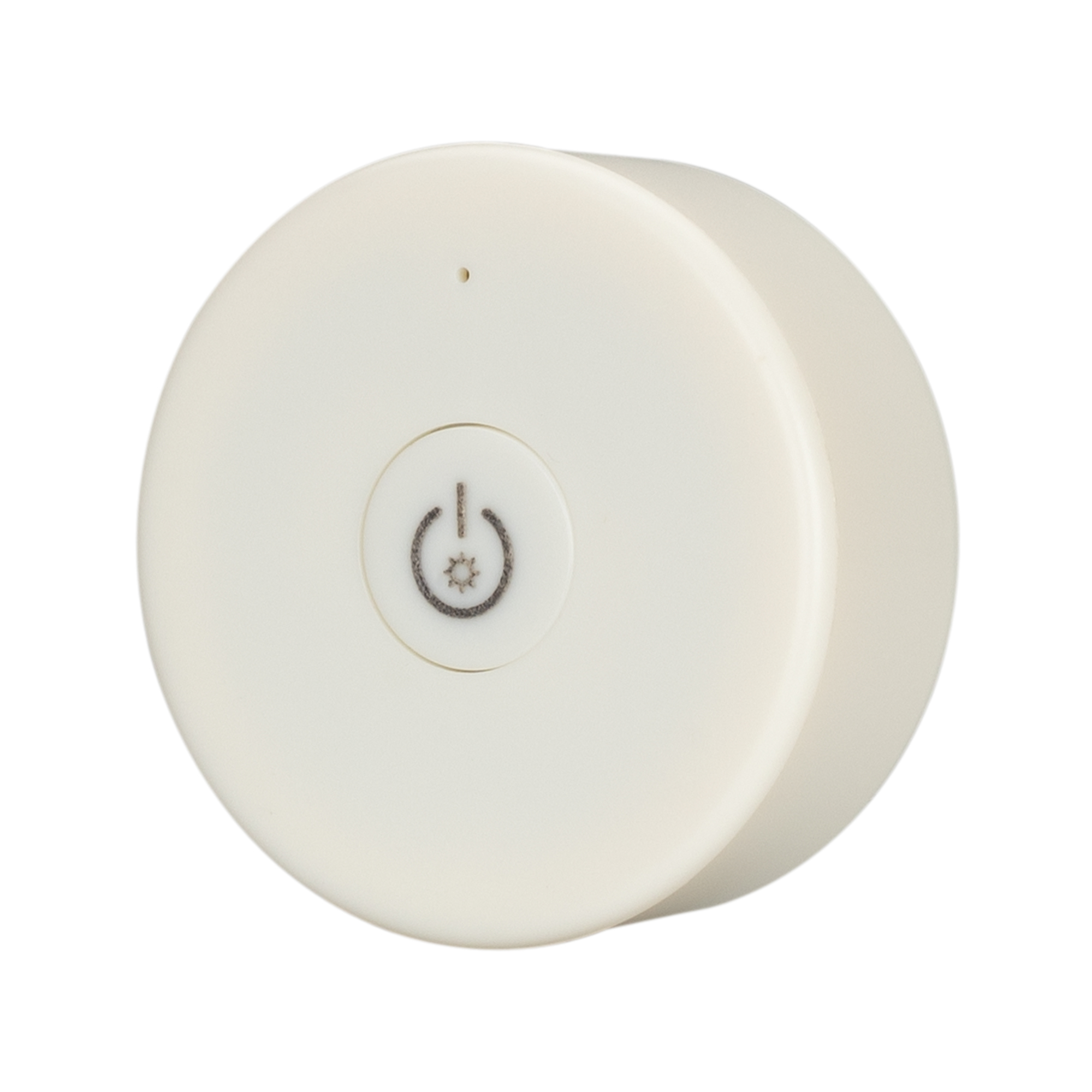 Панель Knob SMART-P87-DIM White (3V, 1 зона, 2.4G) 028333 - Накладная кнопочная миниатюрная панель 2.4 ГГц, цвет белый. Материал - пластик. Для управления одноцветными источниками света (ШИМ), 1 зона управления. Питание/рабочее напряжение 3V от батареи CR