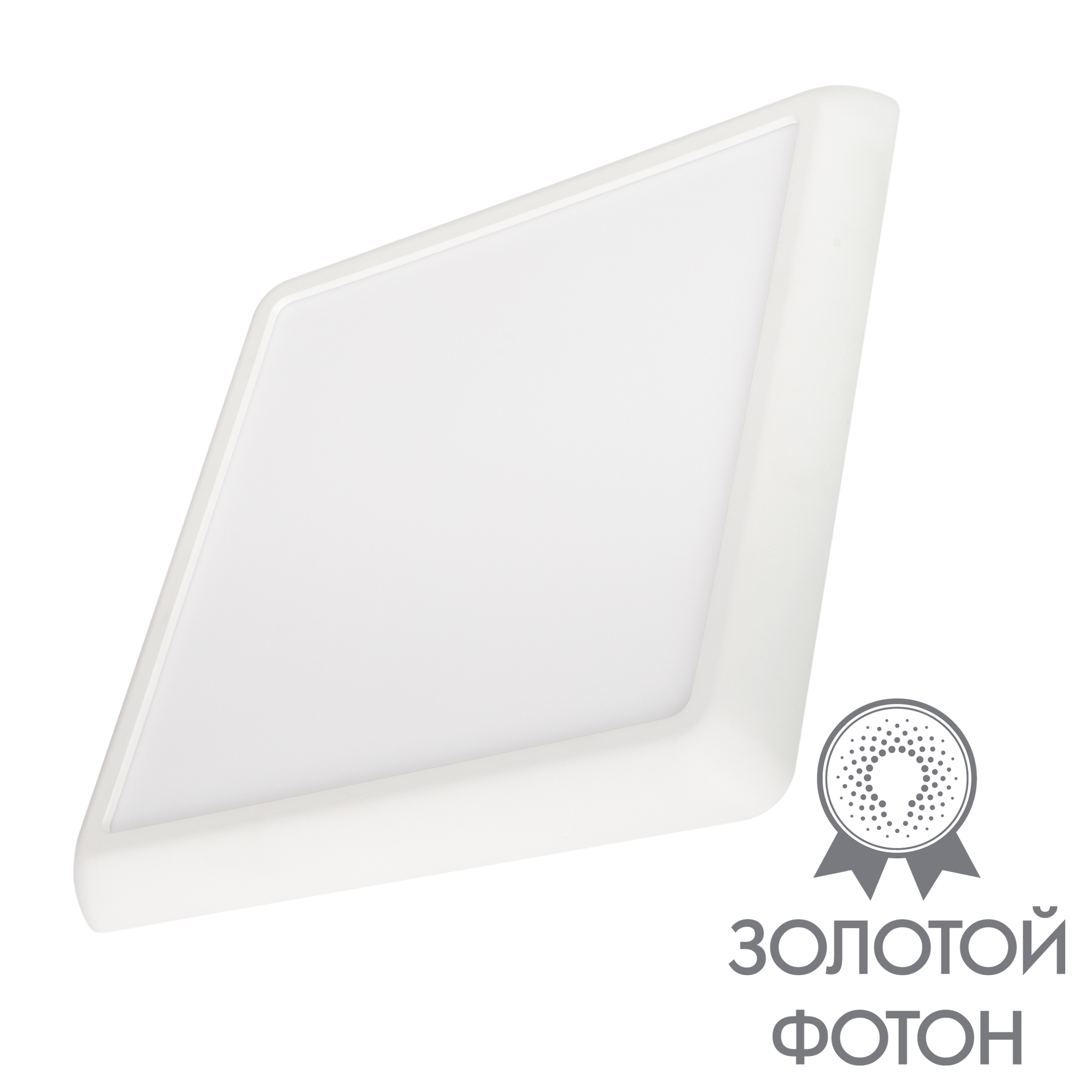 Светильник CL-FIOKK-S180x180-12W Day4000-MIX (WH, 120 deg, 230V) 034470 - Накладной/встраиваемый светильник с изменяемой мощностью и цветовой температурой. Мощность 8-12 Вт, св. поток 600-900 лм, 75-90 лм/Вт, теплый 3000 K, дневной 4000K, белый 6000K, CRI