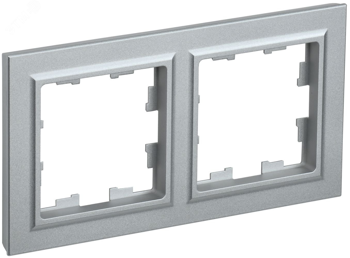 Рамка 2-м BRITE РУ-2-БрА алюм. BR-M22-K47