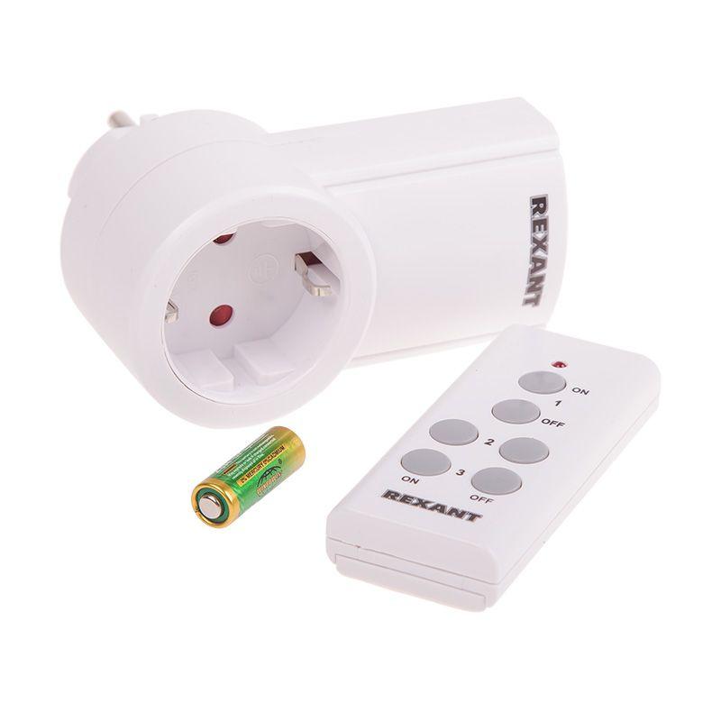 Радиоуправляемая розетка c ПДУ RX-001 - один пульт, одна розетка