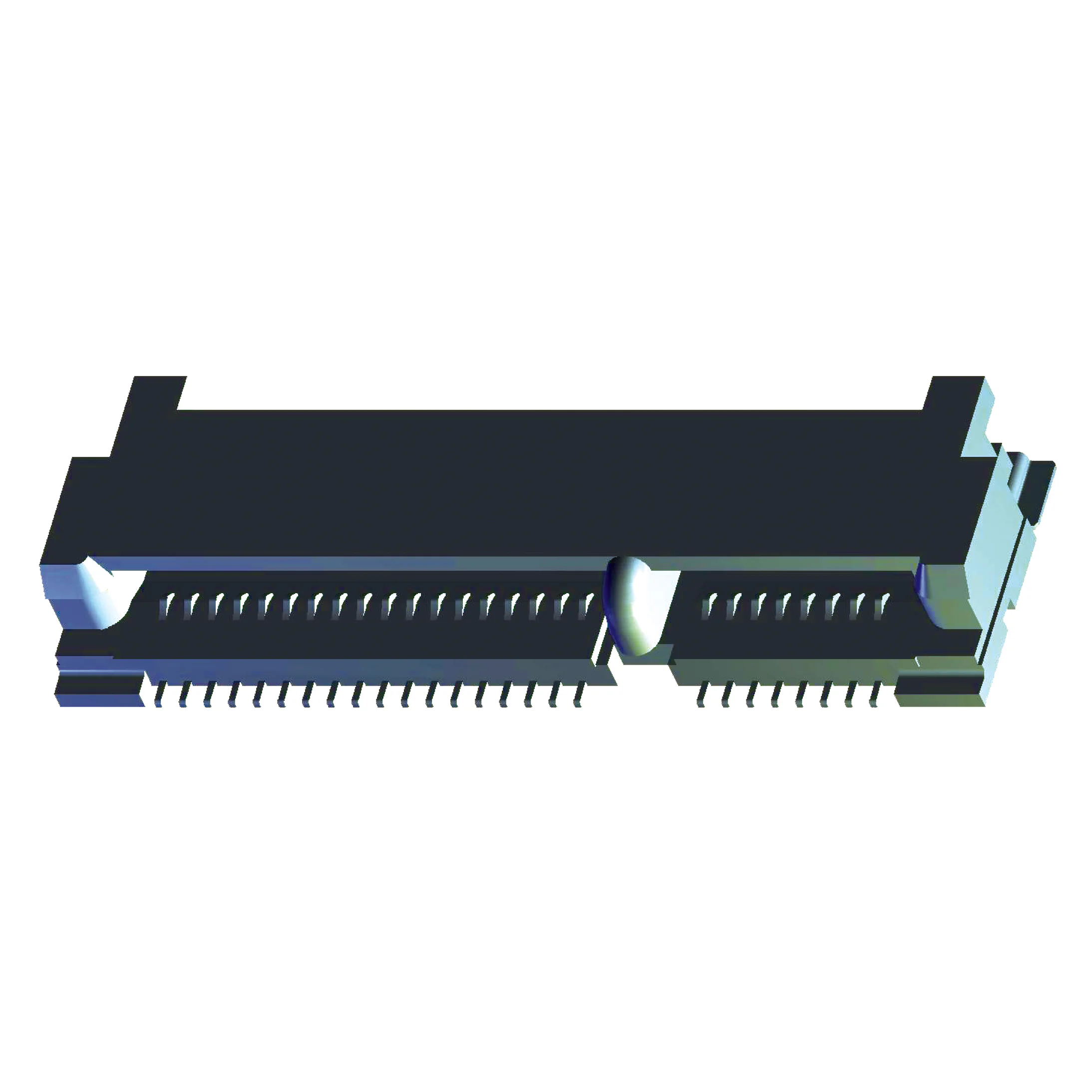 1717831-1 - Сокета DIMM 52 контакта 0.8мм для поверхностного монтажа коробка/лоток