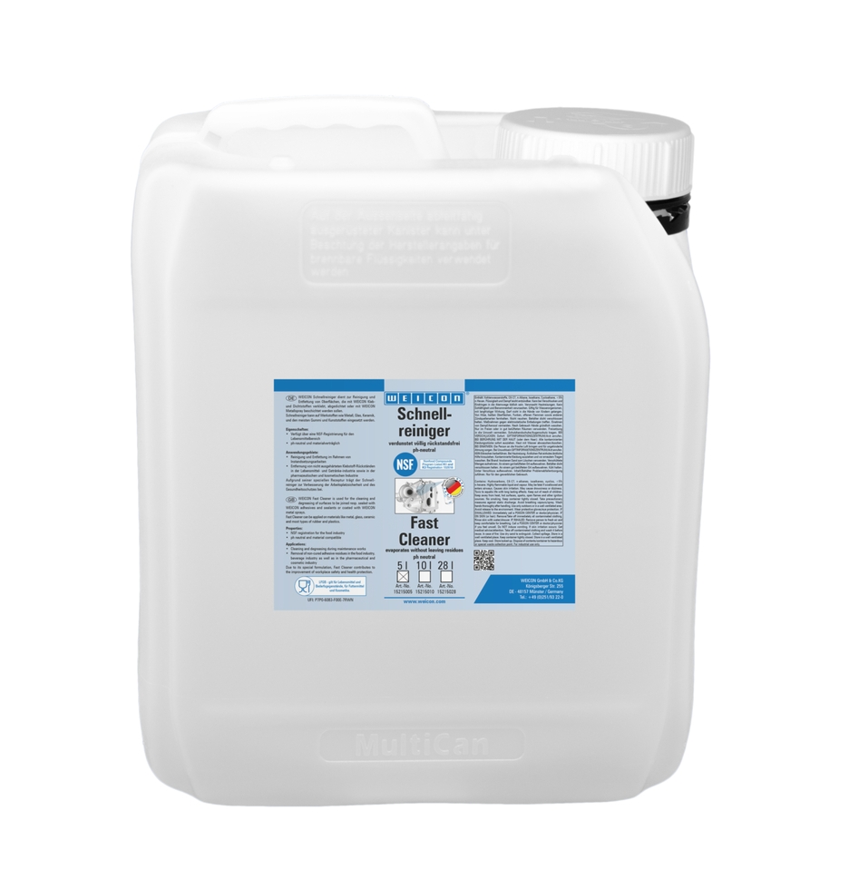 wcn15215005 - 10047373 WEICON Очиститель Fast Cleaner (5 л) для пищевой промышленности