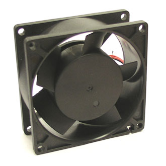 RQD 8032MS 12VDC - Вентилятор 12В 80x80х32мм, 3400 об/мин., 166.5м3/час, 31дБ, подшипник скольжения, тип вывода - провод