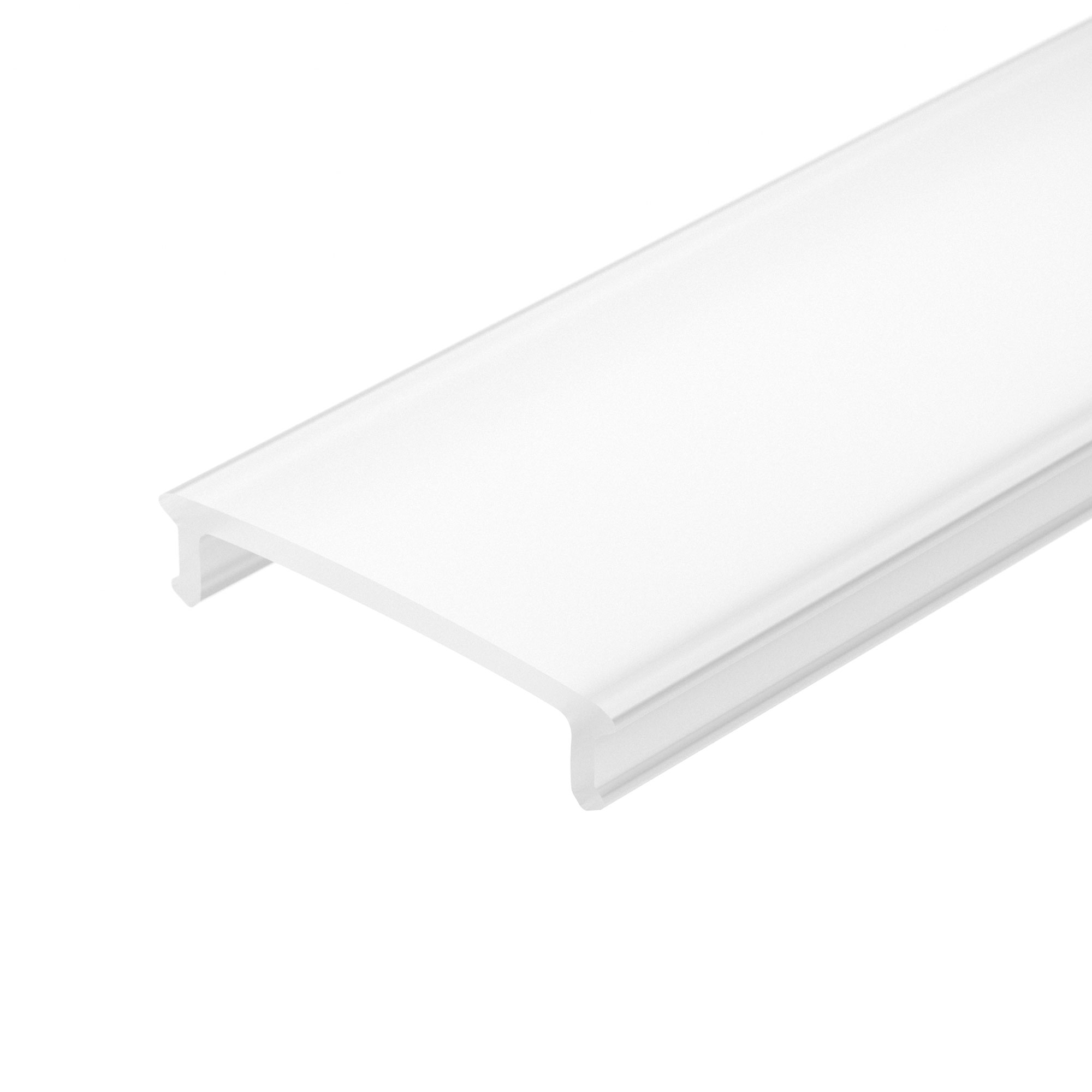 Экран FANTOM-W20-BEVEL-2000 OPAL 039950 - Матовый экран для профиля FANTOM-W45-BEVEL-2000. Длина 2000мм. Светопропускание до 54%. Цена за 1 м.