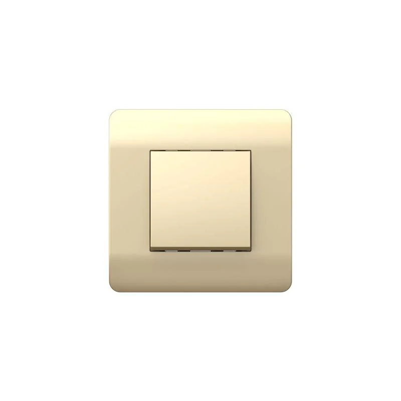 Переключатель 1-кл. NEW3-E 10А шампань 431382