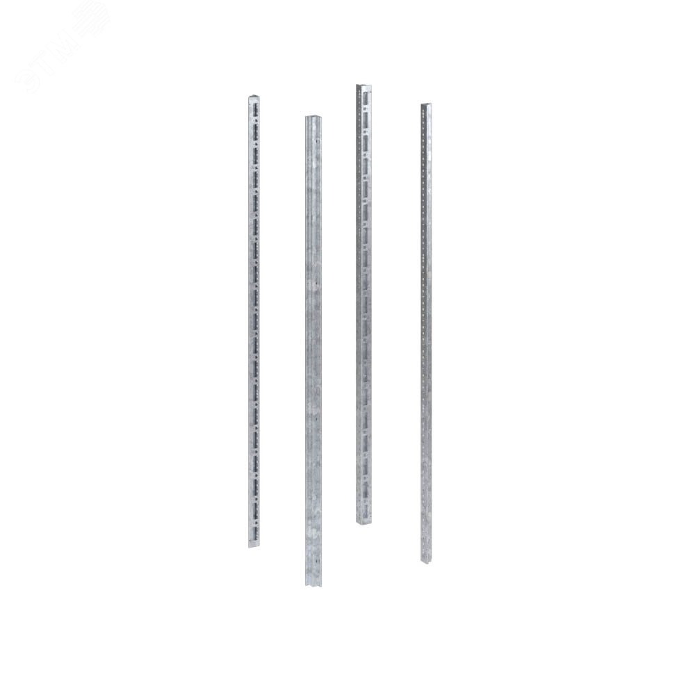 Стойки вертикальные оцинкованные, В=1800мм, без дополнительных креплений, 4шт R5GMN18