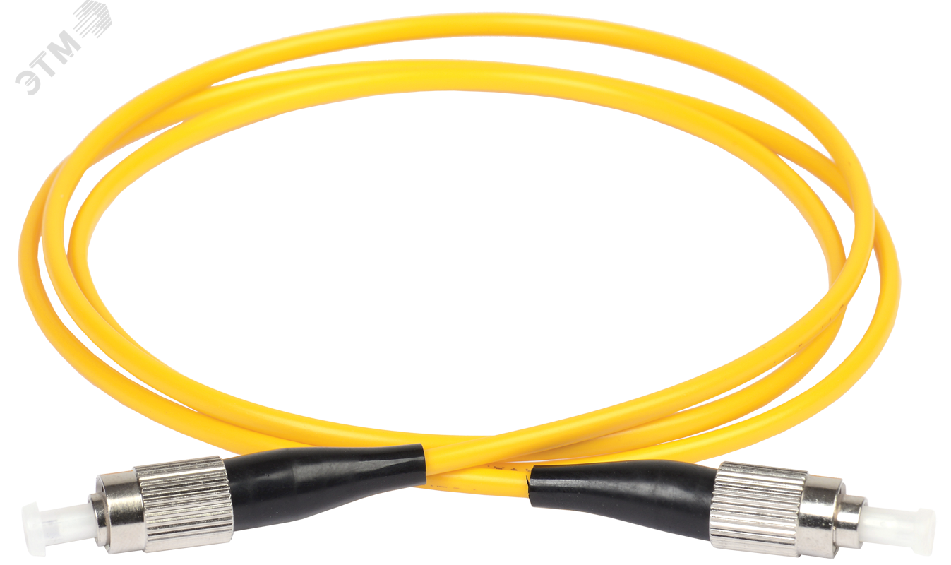 Патч-корд оптический 9/125 (OS2) FC/UPC-FC/UPC (simplex) 15м FPC09-FCU-FCU-C1L-15M