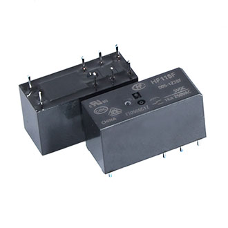 HF115F/024-2Z4AF - Реле силовое, 8 А, 24 В, DPDT