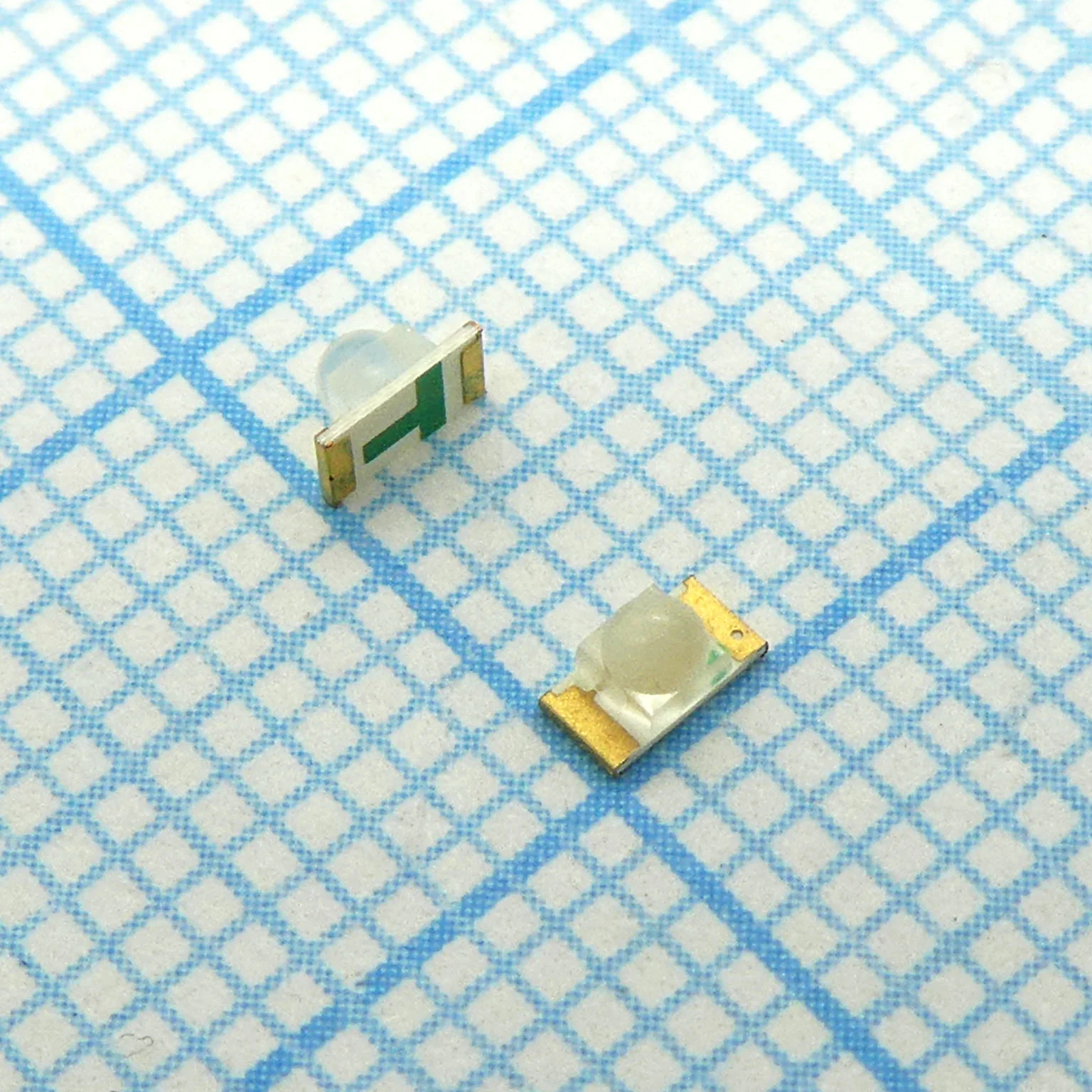 KPTD-3216ZGC - Светодиод smd 3,2х1,6мм/зеленый/525нм/1300-2300мкд/прозрачный/35°