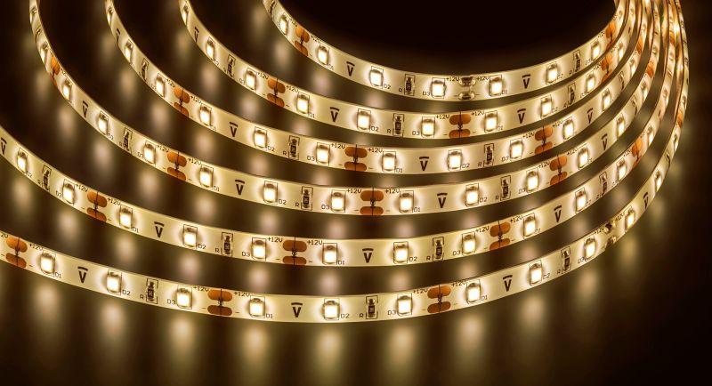 Лента светодиодная 71 704 NLS-3528WW60-4.8-IP65-12V-Pro R5 4.8Вт/м (уп.5м) 71704