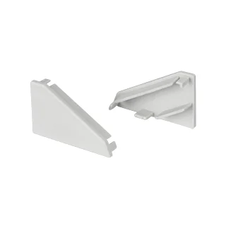 Заглушка KLUS-P45.30 FLAT правая 025970 - Заглушка правая для профиля KLUS-P45.30 под плоский экран KLUS-P45-2000 Flat. Материал пластик, серая.