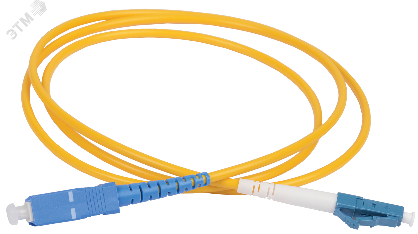 Патч-корд оптический 9/125 (OS2) LC/UPC-SC/UPC (simplex) 5м FPC09-LCU-SCU-C1L-5M