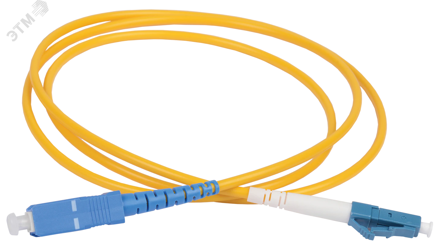 Патч-корд оптический 9/125 (OS2) LC/UPC-SC/UPC (simplex) 5м FPC09-LCU-SCU-C1L-5M