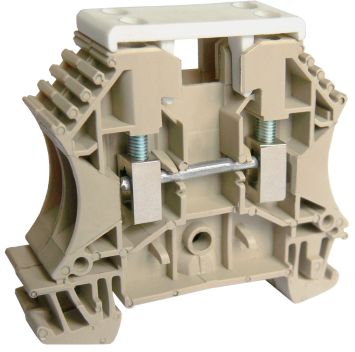 Клемма для термопары UKJ-W2.5/TC-KEE - Клемма для теромпары, тип K, серия EE, тип фиксации провода: винтовой, номинальное сечение: 2,5 мм кв., 1A, 55V, ширина: 10,4 мм, цвет: серый, стандарт GB/T14048.1, тип монтажа: DIN 35