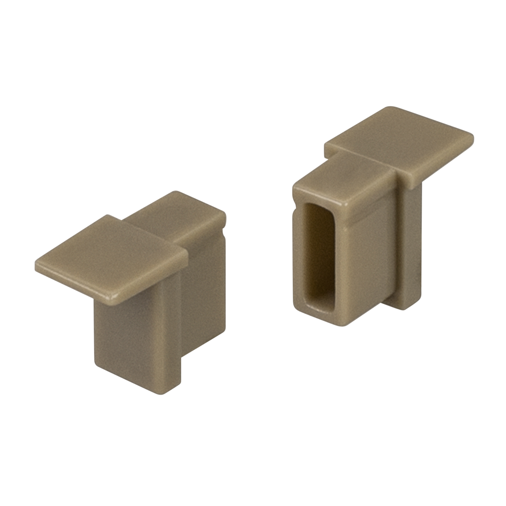 Заглушка SL-MINI-6-H9 OLIVE GREY глухая 038374 - Пара заглушек без отверстия для профиля SL-MINI-6-H9 OLIVE GREY. Цвет - оливковый серый. В комплекте 2 заглушки. Цена за комплект.