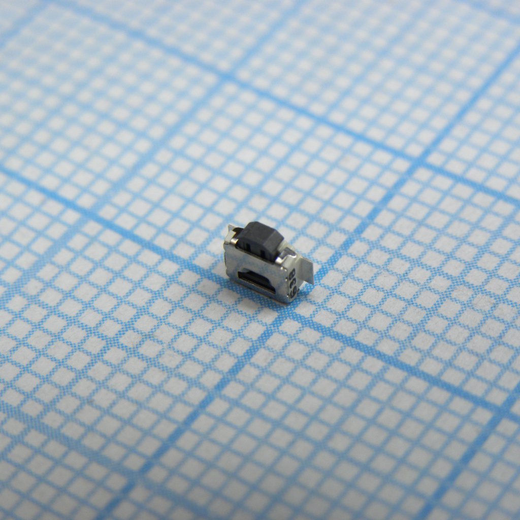 B3U3000PMB - Кнопка тактильная 2.5Х3Х1.2mm 0.05А 12В 1.59N L=3.5mm 100000циклов SMD