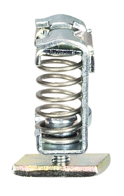 Прижим кабельный WST 8 / C - Зажим для подключения экранированного кабеля, тип фиксации провода: зажим, для кабеля: 3-8 мм, цвет: серый, тип монтажа: C-профиль