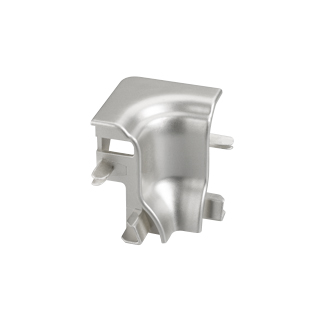 Соединитель ARH-PLINTUS внутренний 026609 - Соединитель внутренний для профиля ARH-PLINTUS. Материал пластик, серебристый.  Цена за 1 шт.