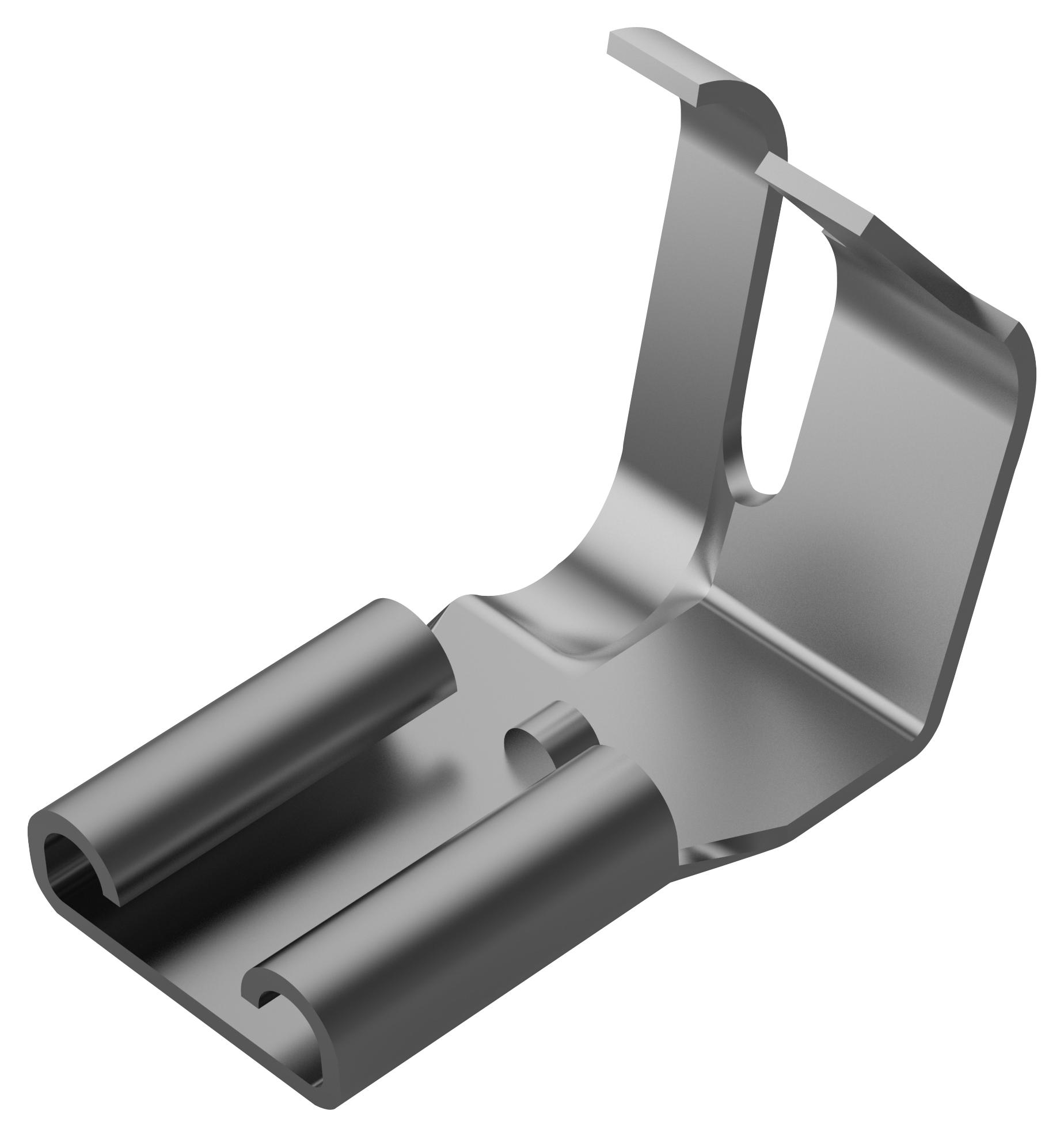 60851-1 - Контакт ножевой (гнездо) с прижимным лепестком