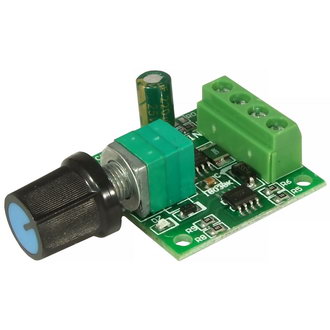 EM-715 - ШИМ регулятор скорости вращения двигателя PWM1803B, 1.8...15 DC, 2A max