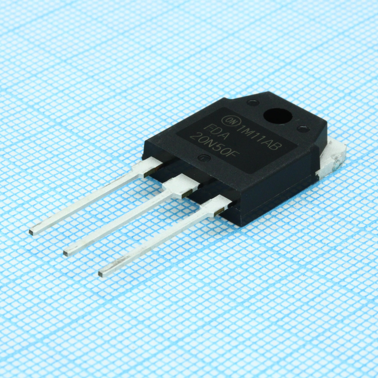 FDA20N50F - Транзистор полевой MOSFET N-канальный 500В 22А 0.23 Ом, 280Вт