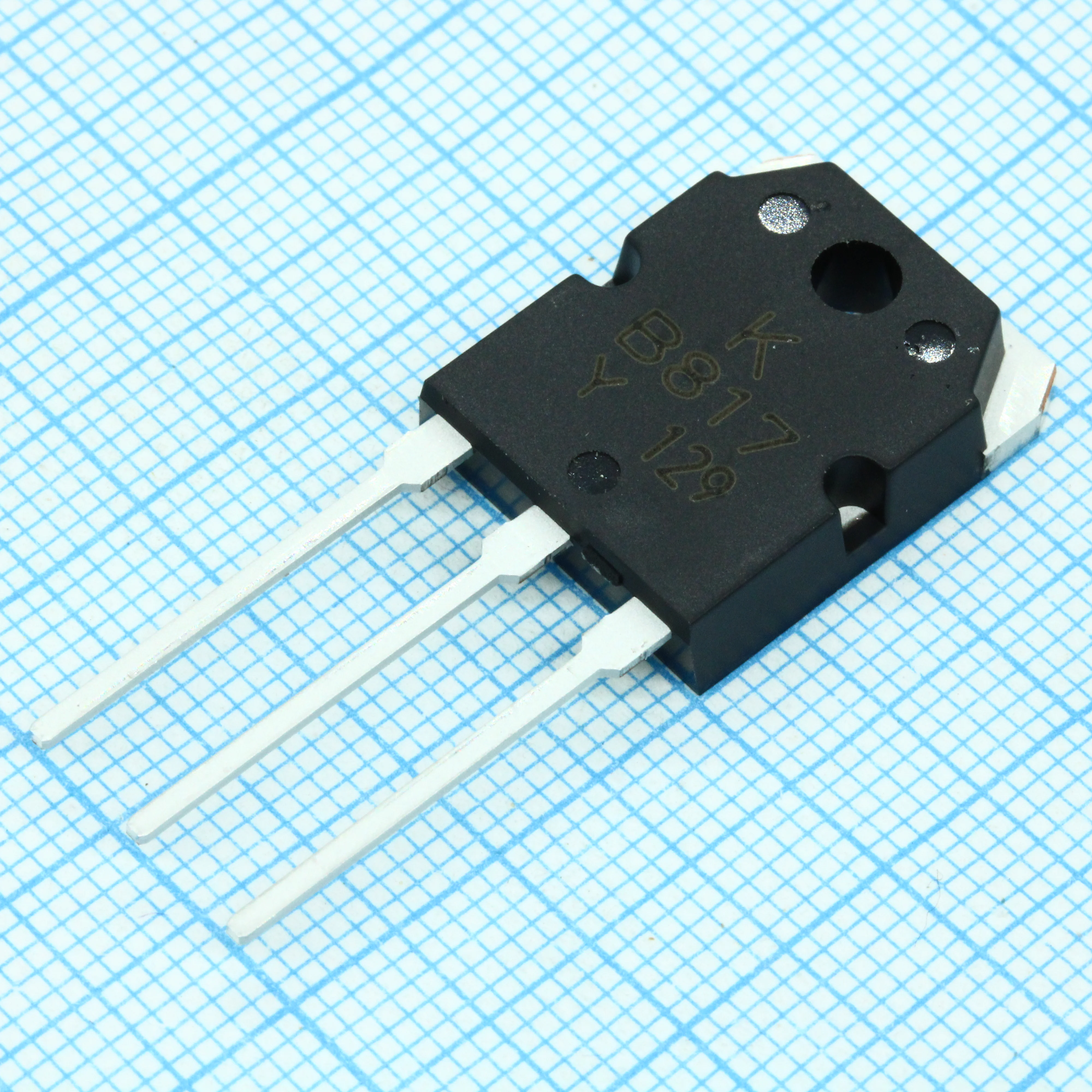 KTB817-Y-U/P - Биполярный транзистор, PNP, 160 В, 12 А, 100 Вт, (Комплементарная пара KTD1047)