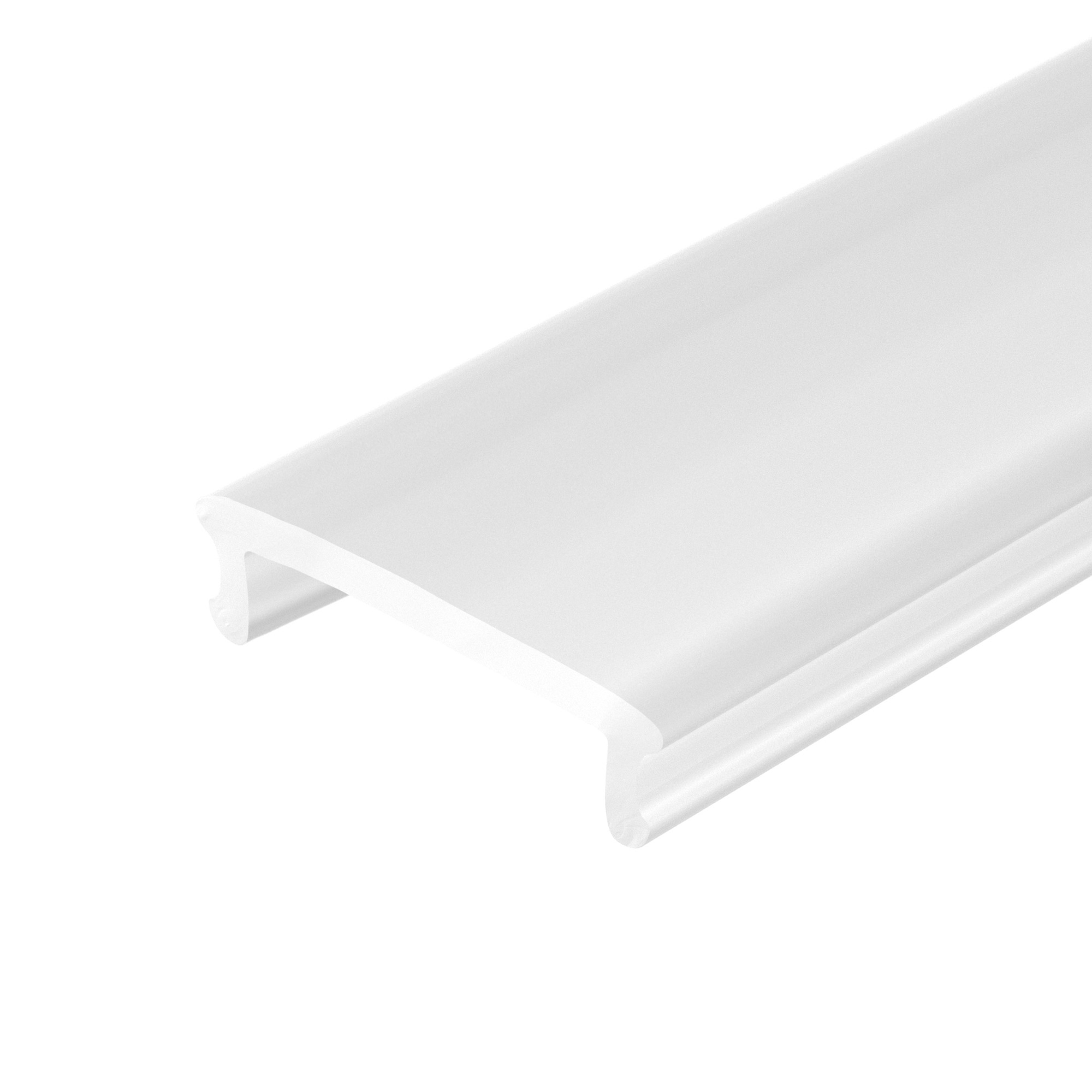 Экран СEIL-S14-SHADOW-3000 FLAT OPAL 045556 - Матовый экран плоский (PC) для профиля ARH-СEIL-S14-SHADOW, СEIL-S14-SHADOW-T. Длина - 3000 мм. Материл – поликарбонат, светопропускание до 74%. Цена за 1м.