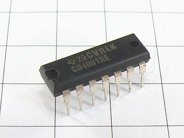 Микросхема CD4001BE