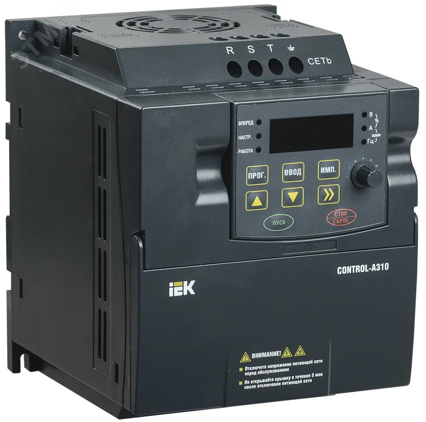 Преобразователь частоты CONTROL-A310 380В, 3Ф 2,2 kW 5,1A CNT-A310D33V022TEZ