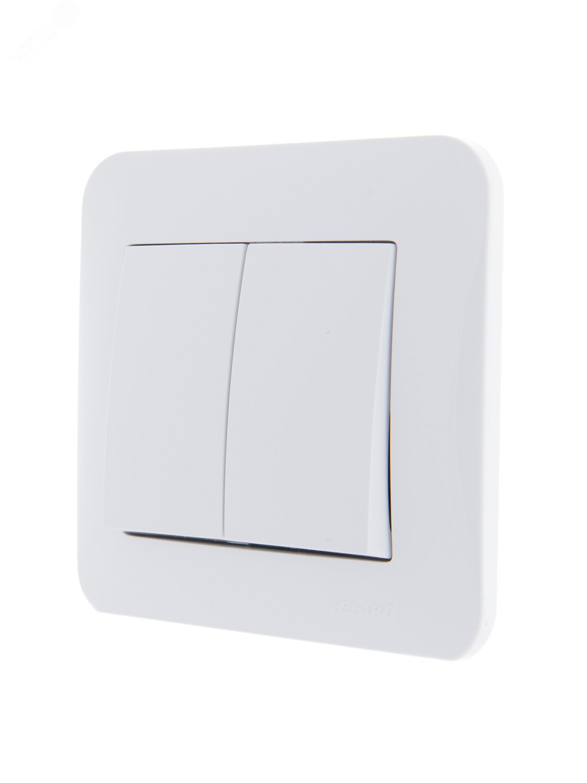 Выключатель 2-кл. 1п СП Karina 10А IP20 механизм бел. 707-0288-101