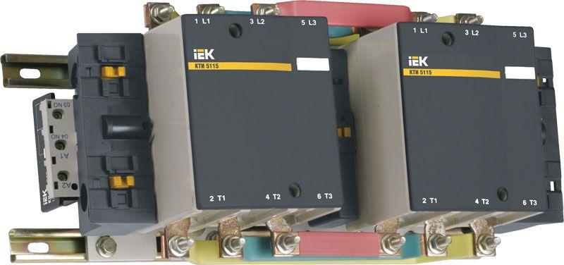 Контактор КТИ-52653 реверс 265А 230В/АС3 KKT53-265-230-10
