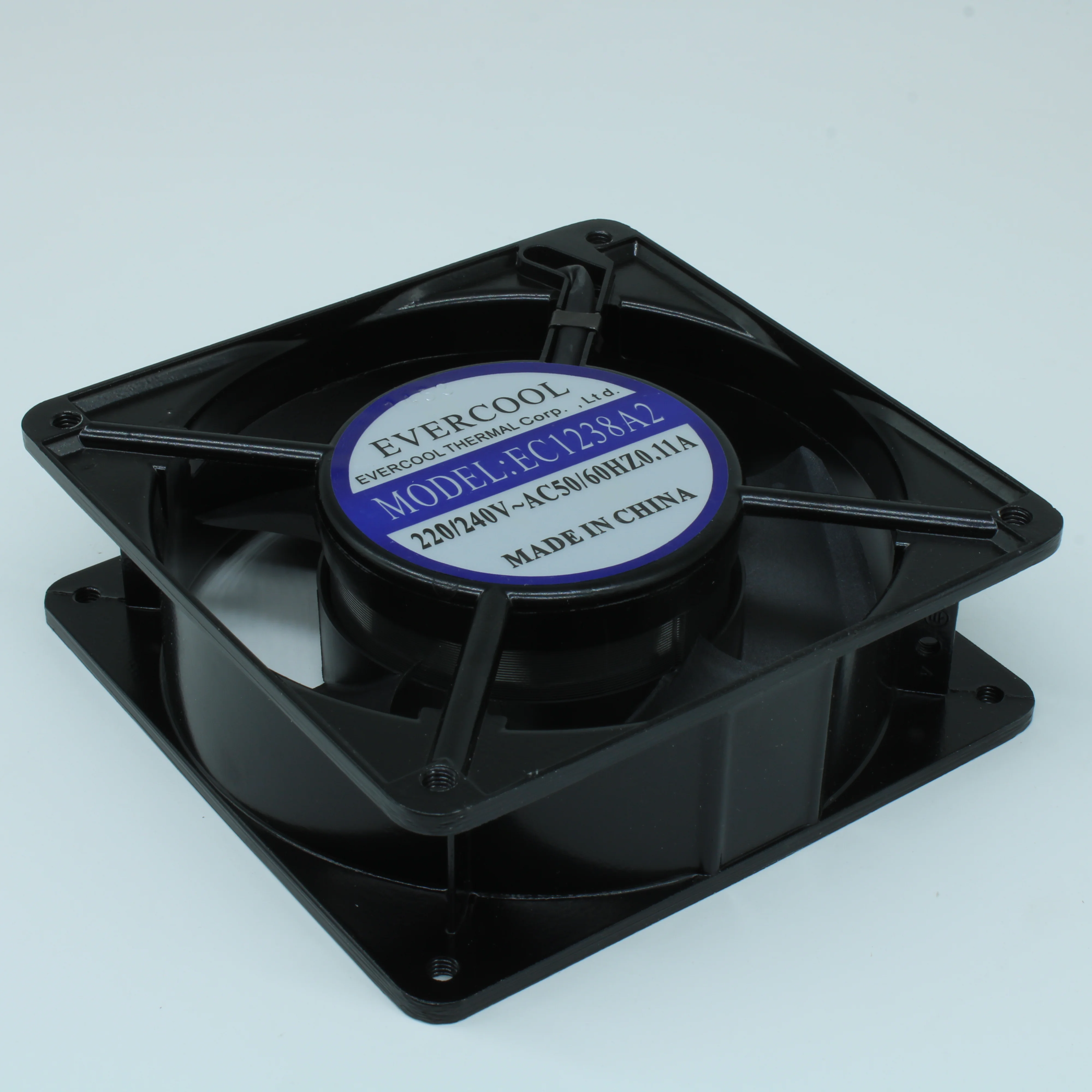 EC12038A2HST - Вентилятор 220В AC, 17W, 2500об/мин., 120x120х38мм, 126.75м3/час, 40дБ, подшипник скольжения, тип вывода - терминал