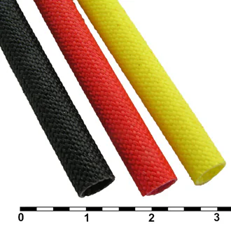 ТКСП Ф10.0 YELLOW 1200V - Силиконовая трубка ТКСП диаметр 10.0 желтая 1200V, армированная