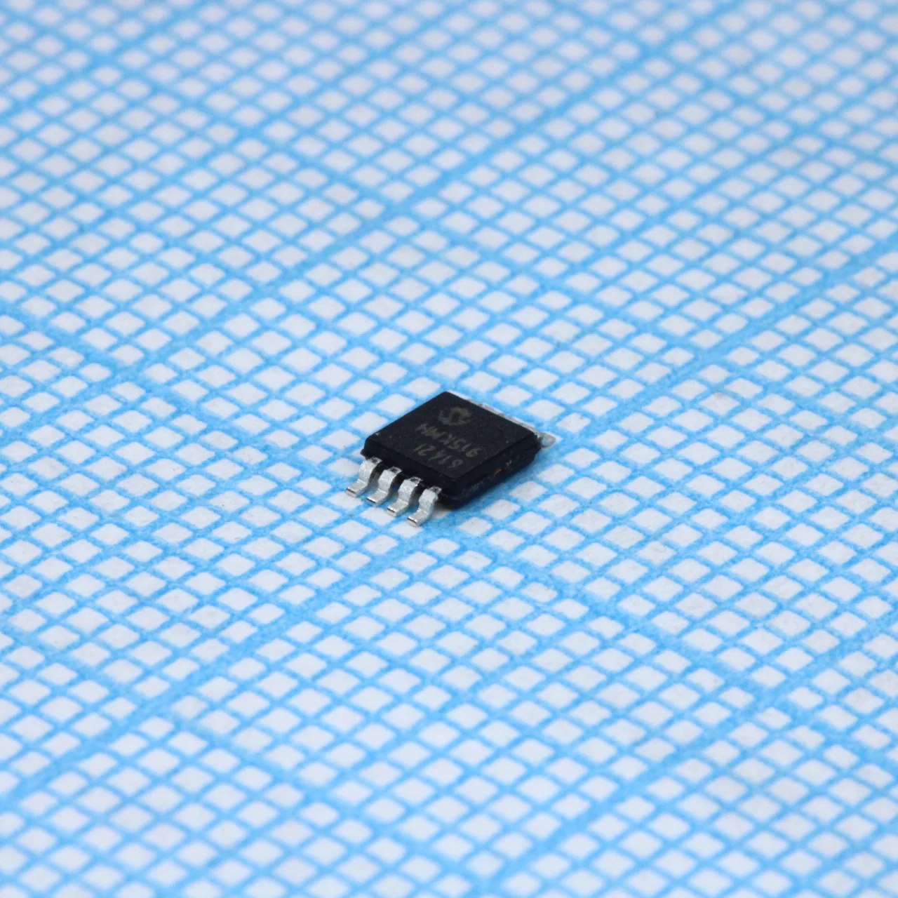 MCP6142T-I/MS - Операционный усилитель сдвоенный общего применения уровень входа/выхода до напряжения питания 5.5В Автомобильный
