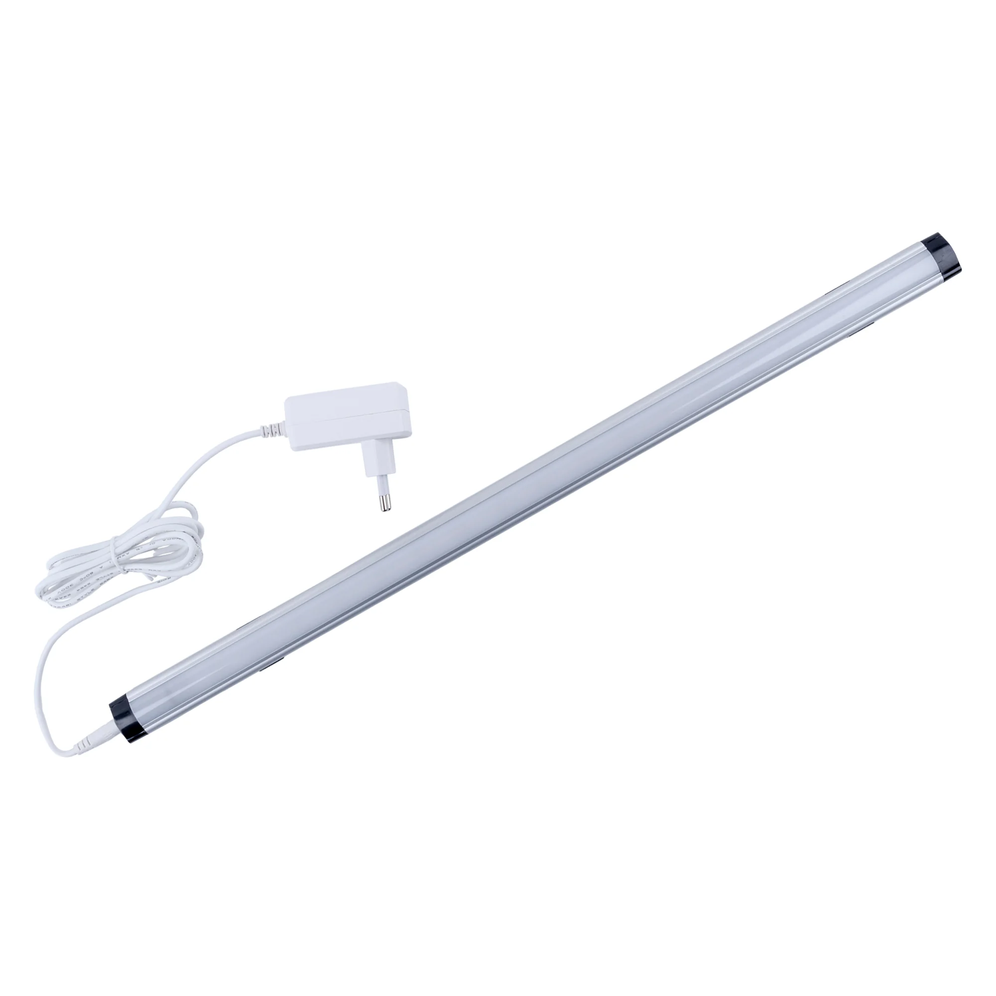 Светильник светодиодный для мебели ULI-F48-5W/4500K SENSOR IP20 SILVER 500х25х9мм 400Lm