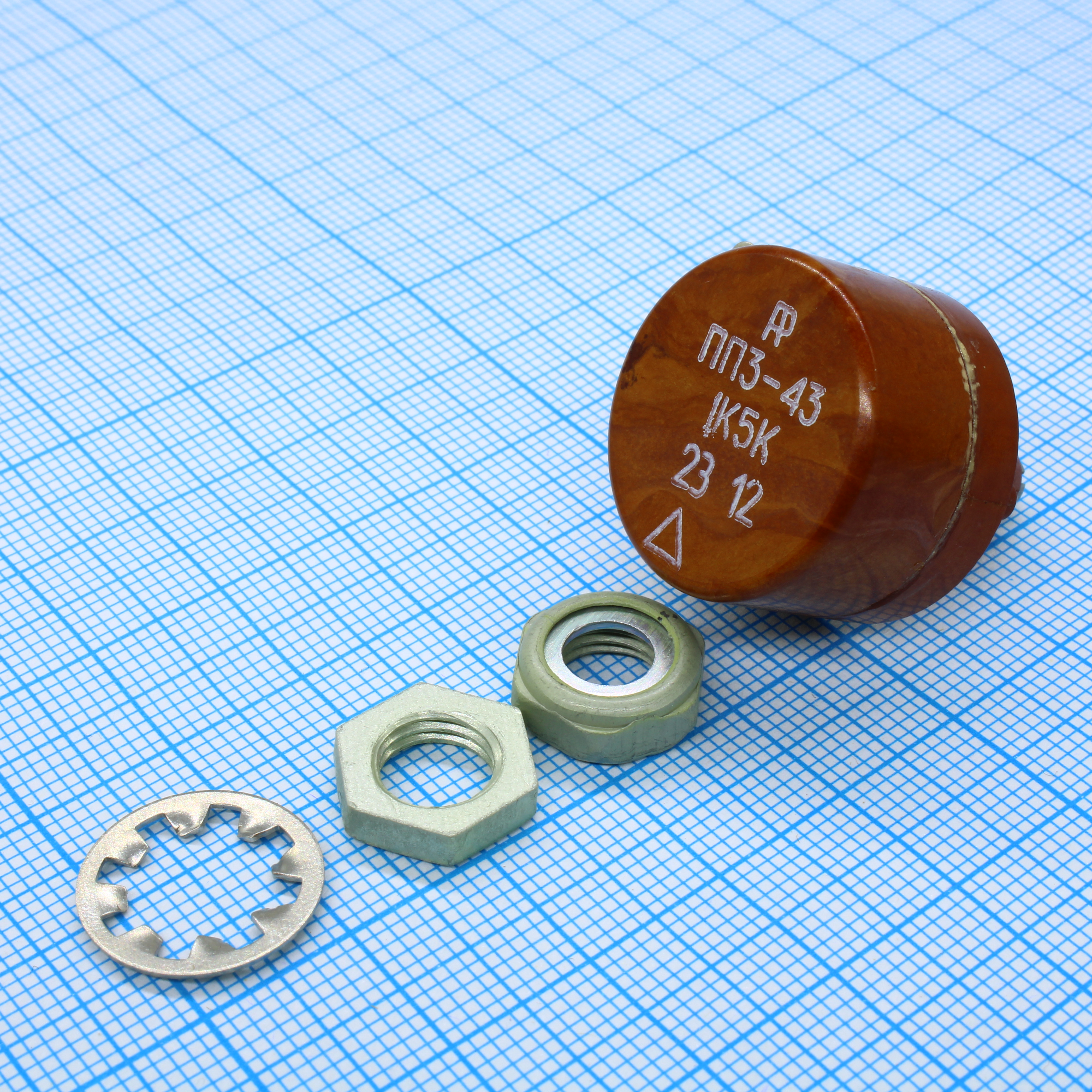 ПП3-43- 1.5К ±10% - Резистор переменный проволочный 1.5кОм ±10% 3Вт